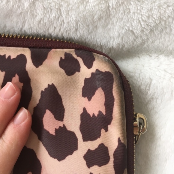 Kate spade leopard cheetah pink laptop case sleeve **please read** - Picture 13 of 16